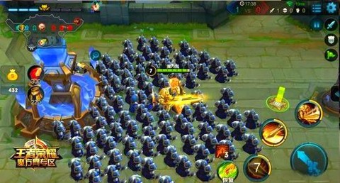 王者荣耀如何卡小兵[图1]