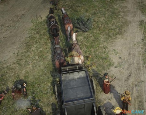 荒野大镖客马车怎么拿