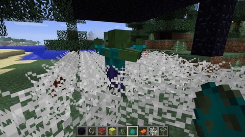 我的世界蜘蛛丝怎么得